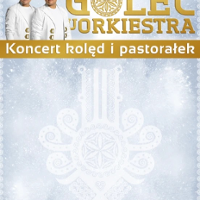 Graphics promoting the concert