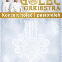 Graphics promoting the concert