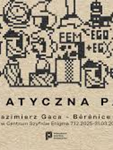 Graphics promoting the exhibition