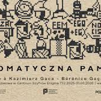 Graphics promoting the exhibition