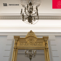 Photo of one of the Raczyński Library's room.