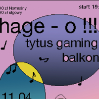 Graphics promoting the concert