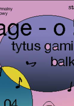 Graphics promoting the concert