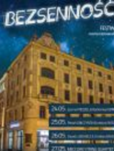 Festival poster - photo of Poznań Bazaar at night