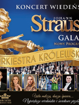 Graphics promoting the concert