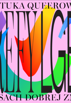 Graphics promoting the exhibition