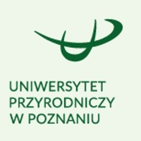 Green and white logo of Uniwersytet Przyrodniczy.