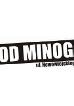 Black and white logo - the name of the club and its address.