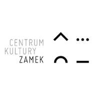 Black and white logo of Zamek Culture Centre.