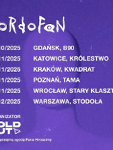 Graphics promoting the concert