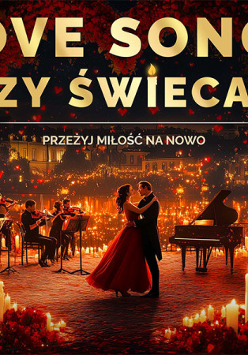 Graphics promoting the concert