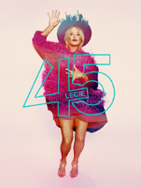 Graphics promoting the concert