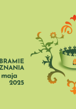 Graphics promoting the event