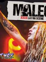 Graphics promoting the concert