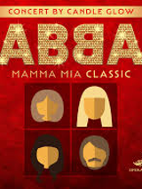 Graphics promoting the concert