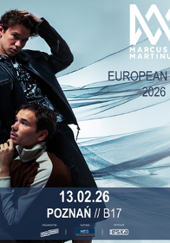 Graphics promoting the concert