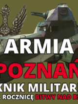 Event poster with information about it and a drawing of the military vehicle.