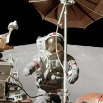 photo of Mission Moon exhibition