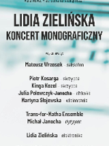 Concrt poster with information about the event.