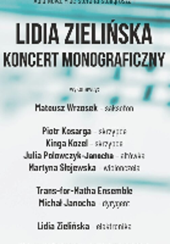 Concrt poster with information about the event.