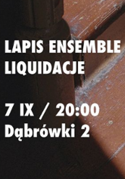 Concert poster with information about the event.