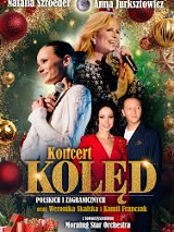 Graphics promoting the concert