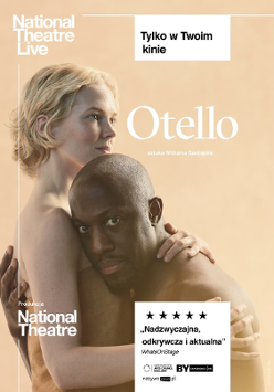 Event poster: photo of a man and a woman hugging each other.