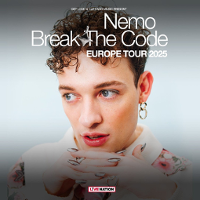 Graphics promoting the concert