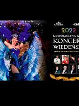 Event poster with photos of artists and information about the concert