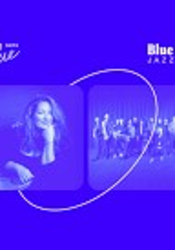 Graphics promoting the concert