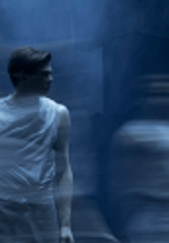 Graphics promoting the spectacle