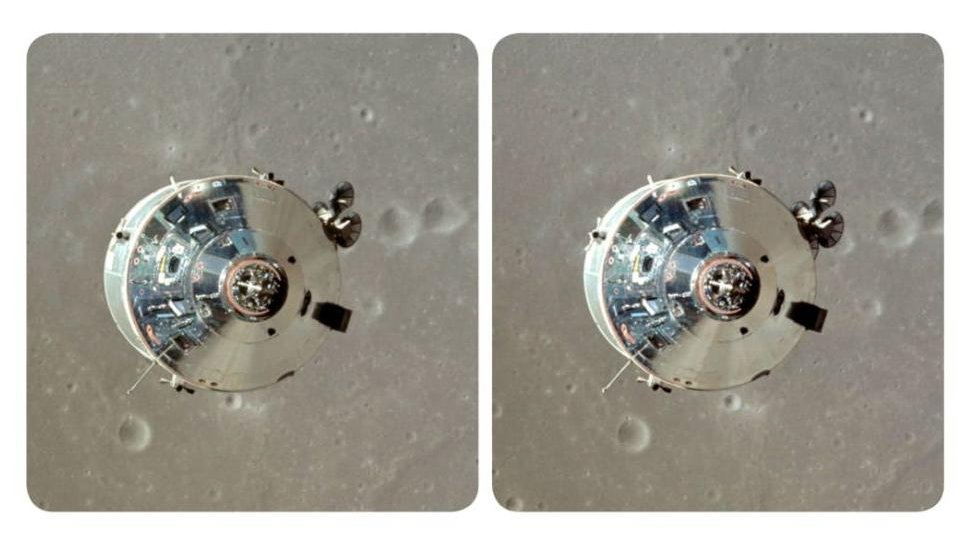 photo of Mission Moon exhibition, London Stereoscopic Company