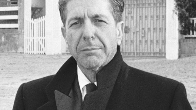 Leonard Cohen (1988), photo: Roland Godefroy / Wikipedia - grafika artykułu