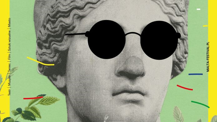 A posters advertising this year's Malta Festival