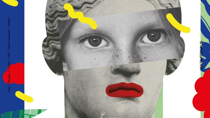 A posters advertising this year's Malta Festival