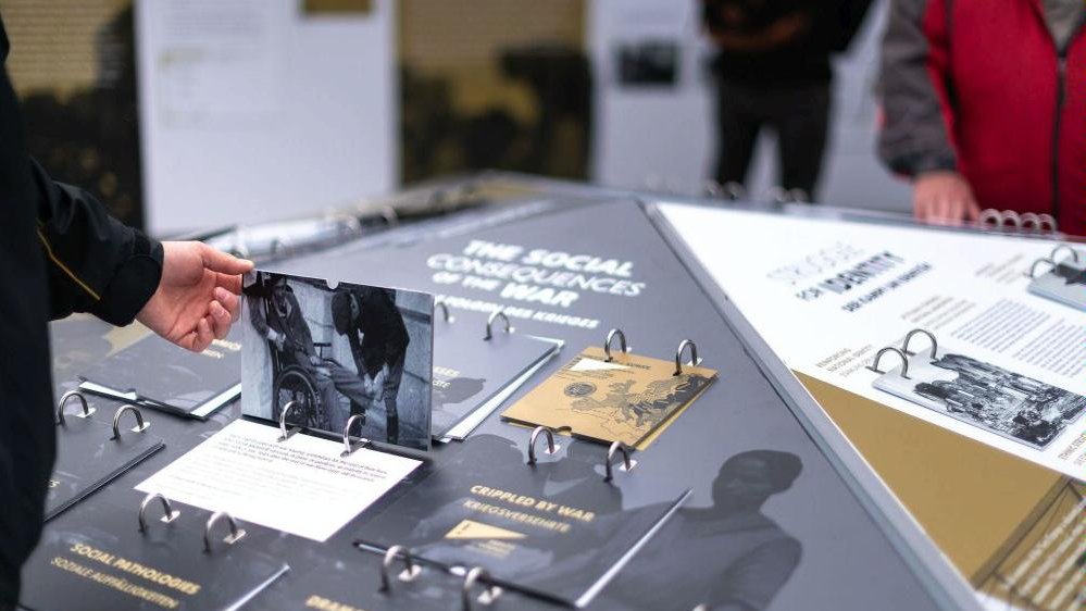 The photo from the exhibition - elements of the exhibition