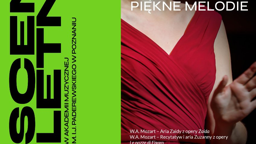 Poster with information about the concert on July, 2.