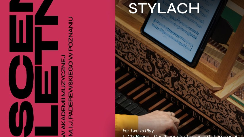 Poster with information about the concert on July, 23.