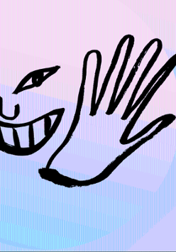 Graphics promoting the concert