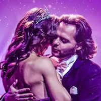 Graphics promoting the concert