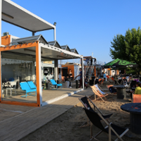 Outdoors and on couch