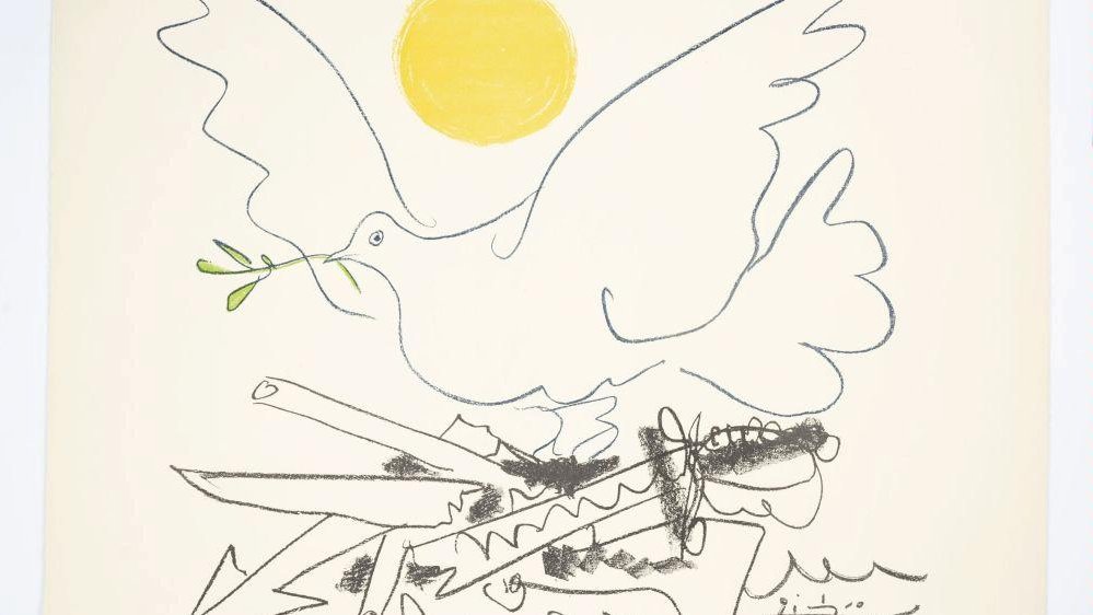 Pablo Picasso, "Gołąbek" ("Dove"), photograph courtesy of the National Museum