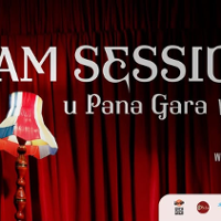 Graphics promoting the event