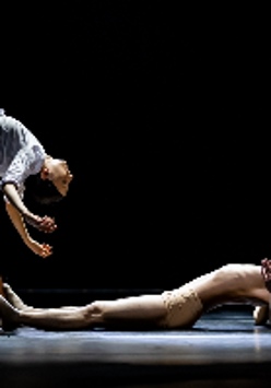 Photo from BER performance - a woman and a man in a dance pose