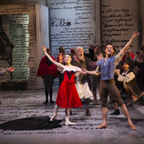 Photo from the performance: dancers on stage