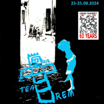 Poster of Backyard Theatre Festival with information about it.