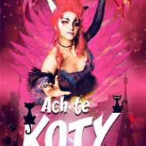 Event poster: photo of the dancer and the title of the performance.