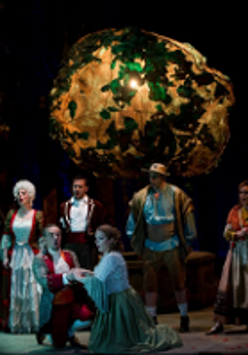 Opera performers on stage.