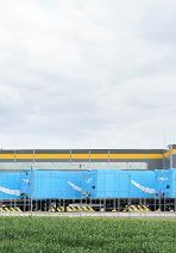 Photo of Amazon's warehouse