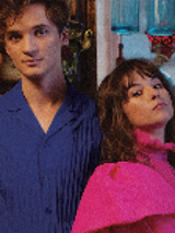 Photo of two young people (a man and a woman) - members of the band